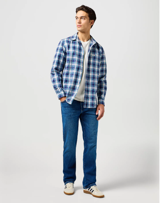 wrangler Texas Medium Stretch Straight Jean - Verdant Tone - taille 30×32