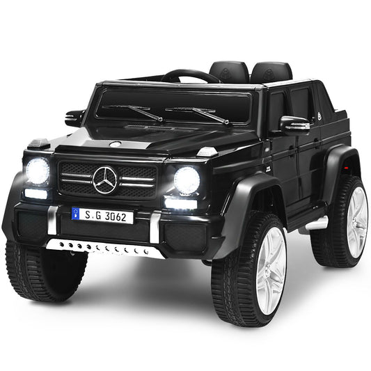 Voiture jouet Coastal pour enfants - avec musique et télécommande - 115 x 67 x 57 cm - noir