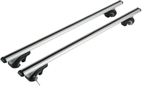 VDD - Barres de toit - Barres de toit universelles - Barres de toit - Barres de toit en aluminium - Jeu de barres de toit - pour barres de toit ouvertes