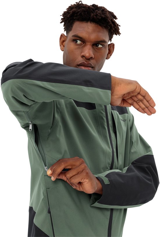 VAUDE Elope Jacket II, Hardshell Jacket, Hommes Outdoor Sports Jackets, Waterproof, Windproof, Hardshell, Hood, Regular fit