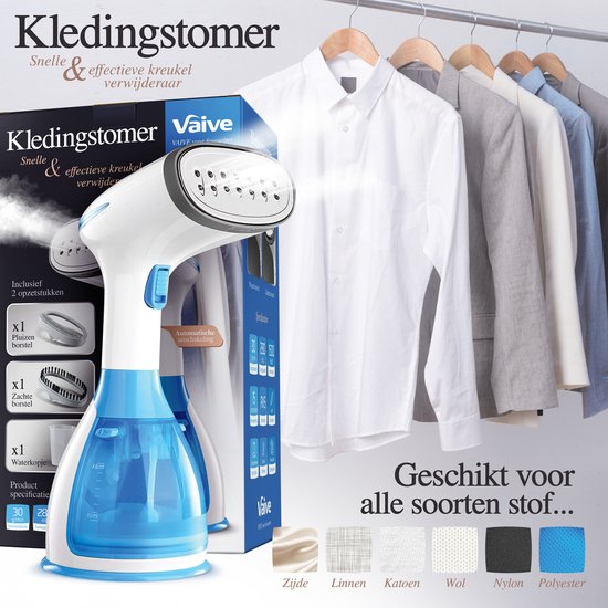 VAIVE Séchoir à linge puissant - Défroisseur à main - Défroisseur - Défroisseur à linge - 3 modes vapeur - 1500W