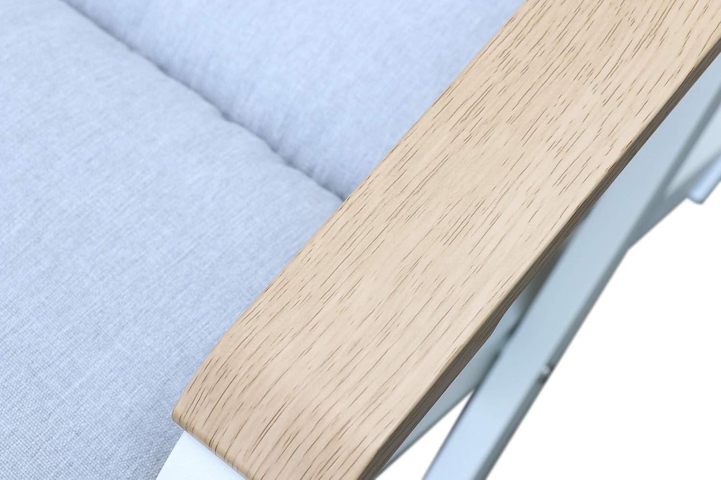 Westfield Amber Lounge Garden Chair with Hocker - Coussin inclus - Gris