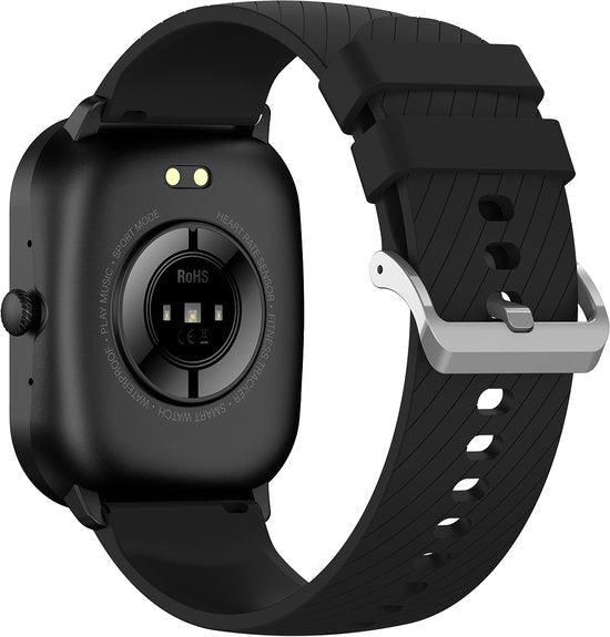 Montre connectée Denver - Android / iOS - Fonction téléphone complète - Écran AMOLED - Montre de sport - Cardiofréquencemètre - Oxymètre de pouls - Moniteur de sommeil - SWC187B