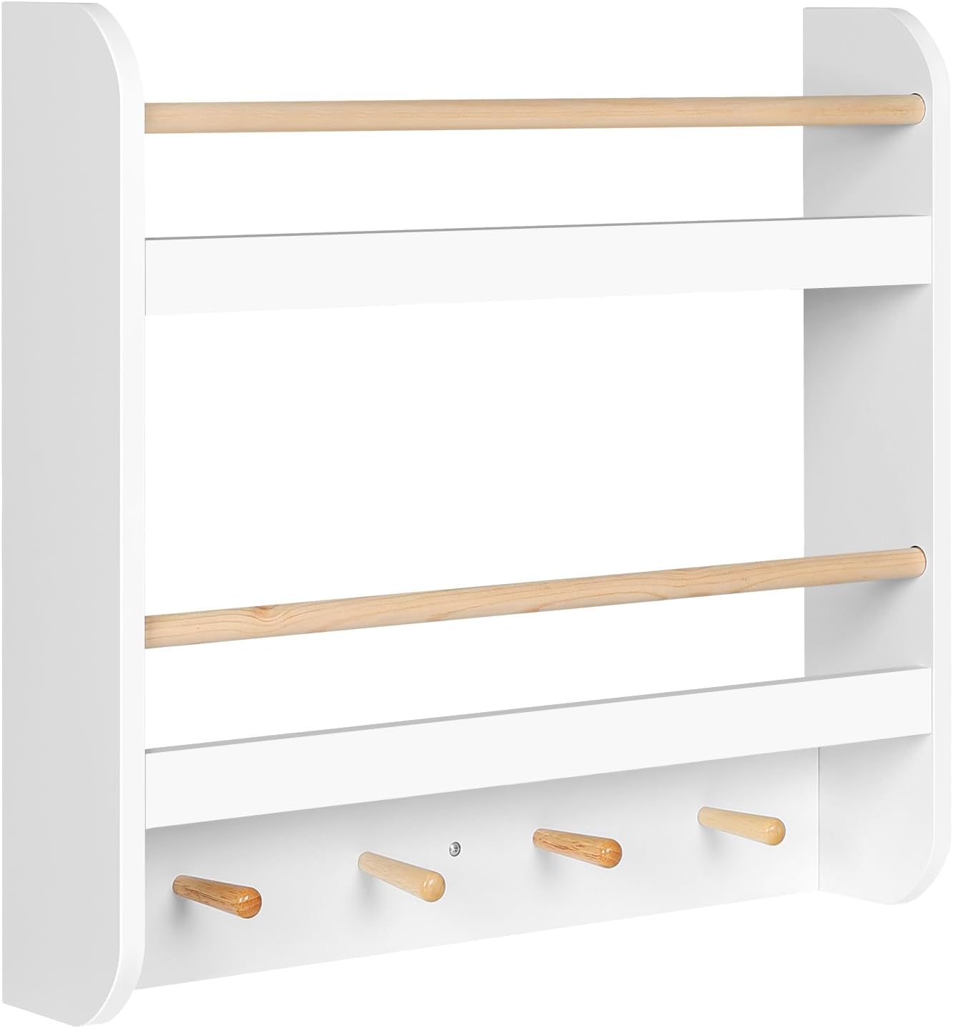 Étagère à livres pour enfants Woltu - MDF - 60 x 55 x 12 cm - Blanc