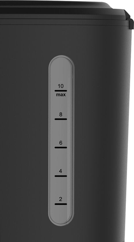 Cafetière Westinghouse - Café filtre - Avec pichet en verre - 10 tasses de café - Avec filtre réutilisable - Blanc