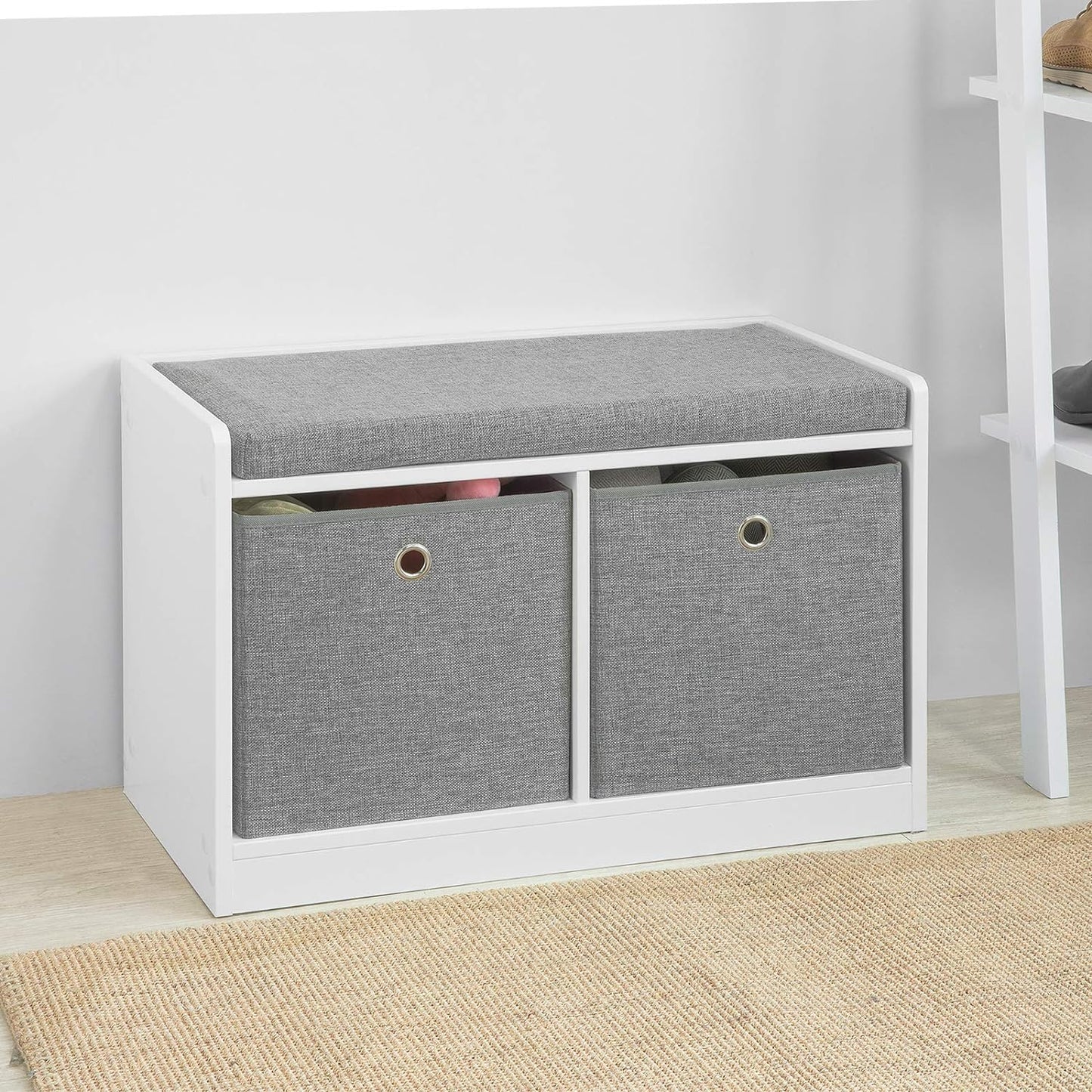 SoBuy Support de bain en bambou - max 5kg - L 70 cm x L 15.5 cm