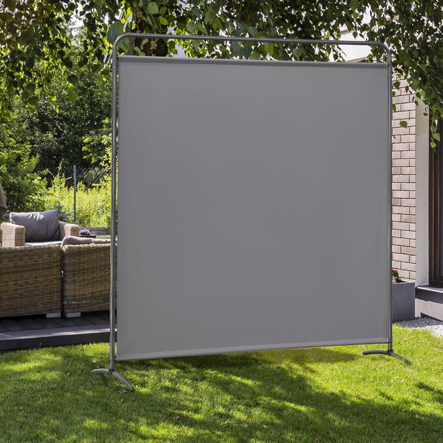 Angel Living Paravent - 1 Panneau - 163 x 177 cm - Gris