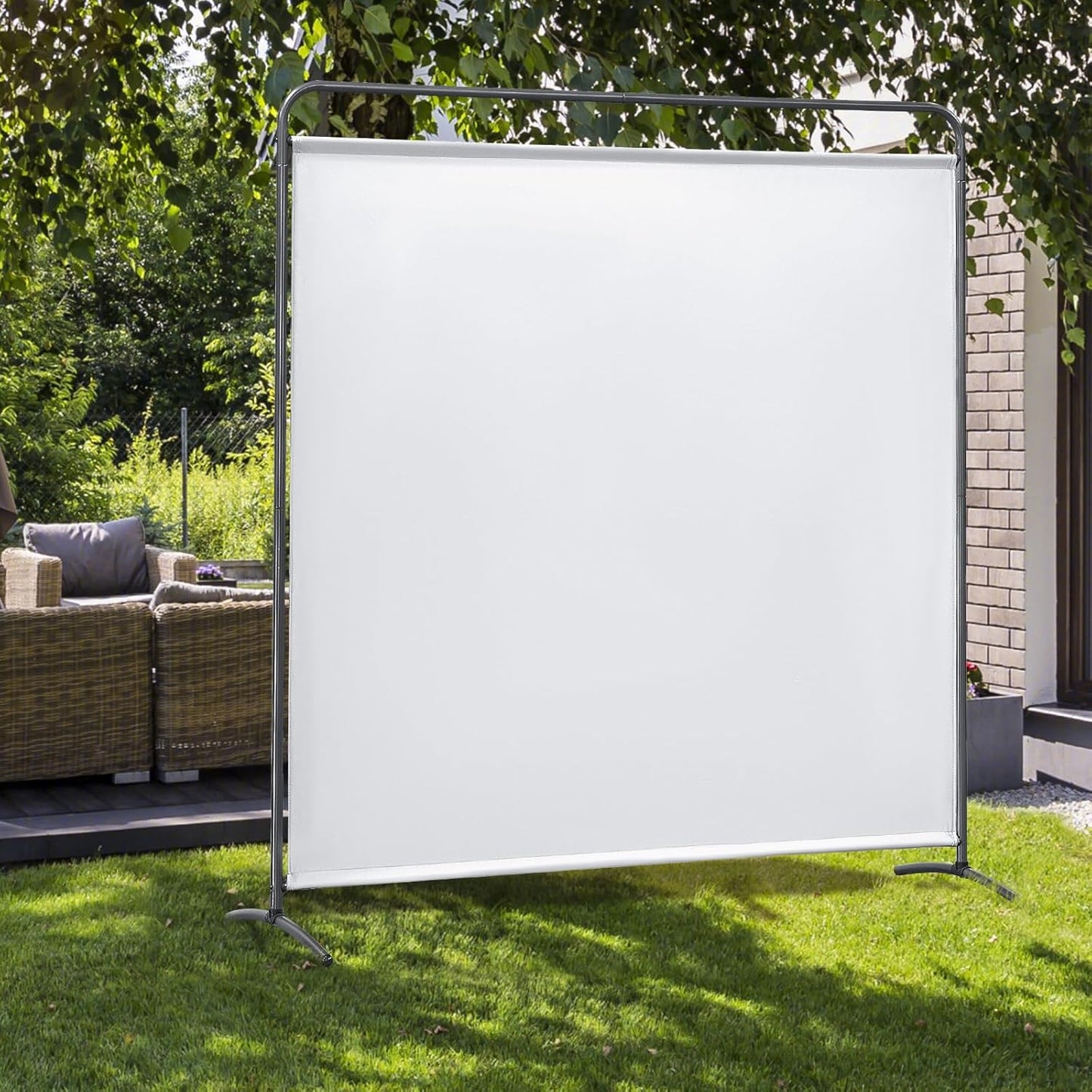 Paravent Angel Living - 1 Panneau - 162 x 174 cm - Blanc