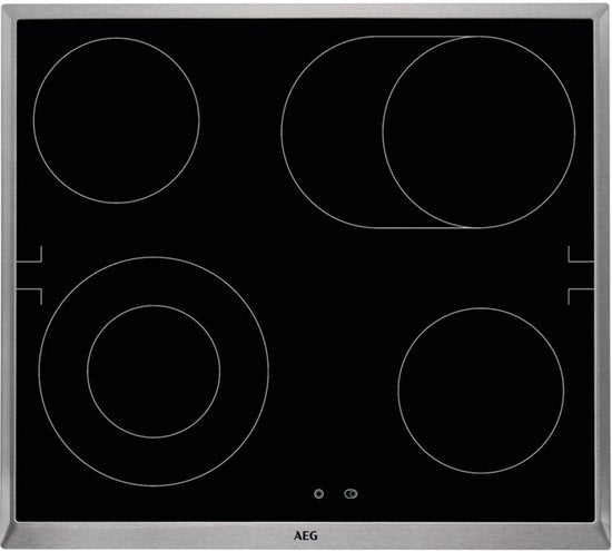 AEG HE604062XB Noir Encastrable 4 zones