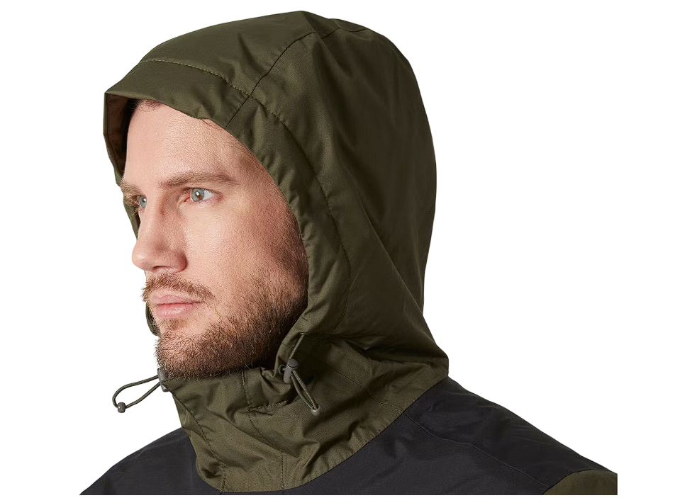 Helly Hansen - Vancouver Fleece Lined Jacket - Taille XXL & Helly Tech Protection - Imperméable et coupe-vent - Pour hommes - Utility Green Polyester