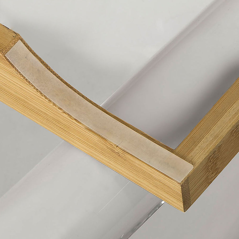 SoBuy FRG207-N Planche de bain en bois de bambou - réglable - 70-104 x 4 x 22 cm