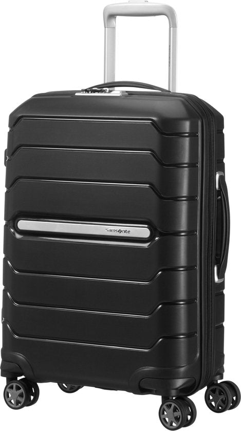 Samsonite Travel Suitcase - Flux Spinner 55/20 Expandable (Hand Luggage) Noir
