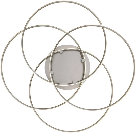 Globo - plafonnier - KOMBOS - acier - métal - Ø 52 cm - LED - 67355-55N