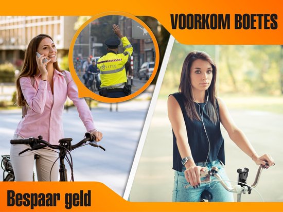 Support de téléphone pour vélo Hillar - Vélo - Moto - Scooter - Noir