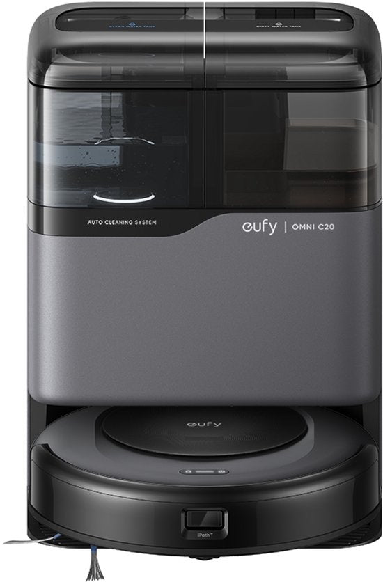 Eufy Omni C20 sans sac, noir, gris
