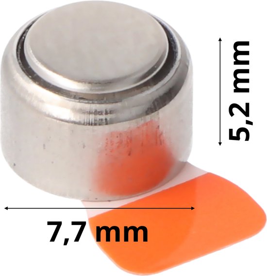 Piles auditives Rayovac - 105 mAh - 1,45 V - 7,7x5,2mm - 8 pièces