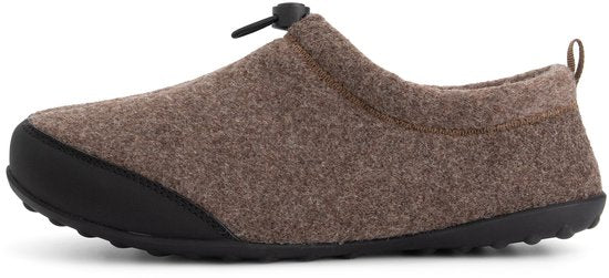 Travelin' Back2Home Homme - Pantoufles - Laine - Marron