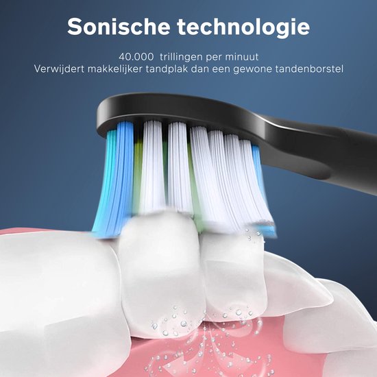 Bintoi® iSonic UV D600 - Brosse à dents électrique avec stérilisateur UV