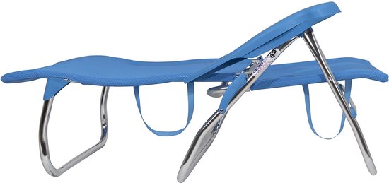 Crespo - Chaise de plage - AL/223 - Bleu
