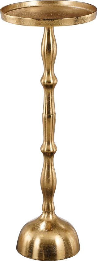 Mica Decorations Table d'appoint Duco - H66 x Ø25 cm - Aluminium recyclé - FSC 100% - Or