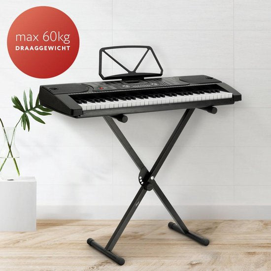 Keyboard Stand - support pour claviers - cadre en X simple réglable