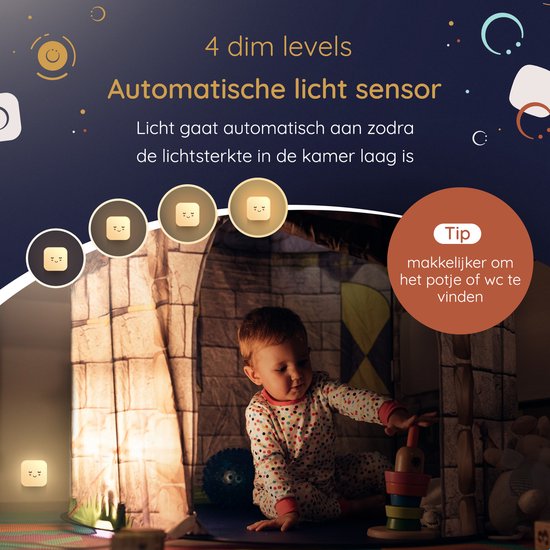 Numsy Baby Room Nightlight Socket - Détecteur automatique de lumière