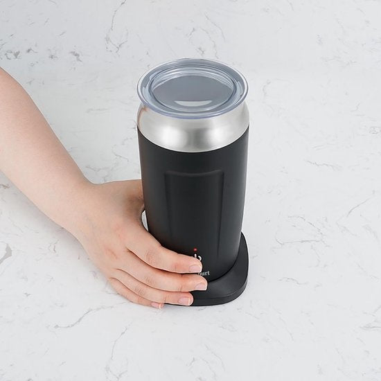 Safecourt Kitchen Milk Frother - Mousseur à lait électrique - Noir - 4 en 1 - Facile à utiliser - 500W - sans BPA