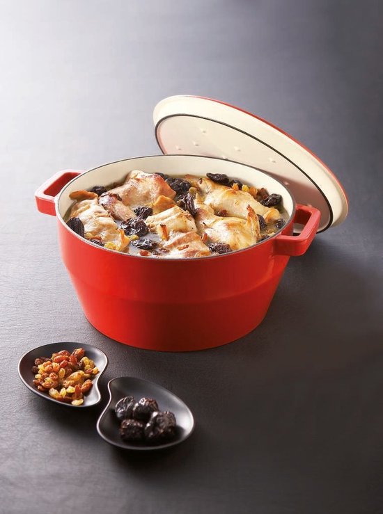 Casserole Pyrex Slowcook - Fonte - Ø 24 cm - 3.6 l - Rouge