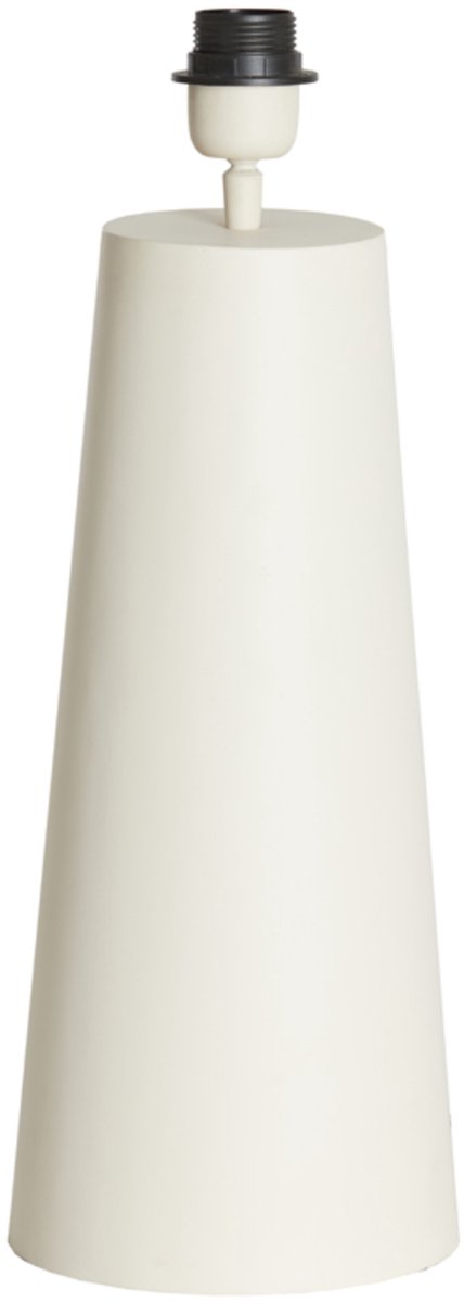 Yelos Base de lampe Ø18x43 cm - Crème mate - Design intemporel et élégant