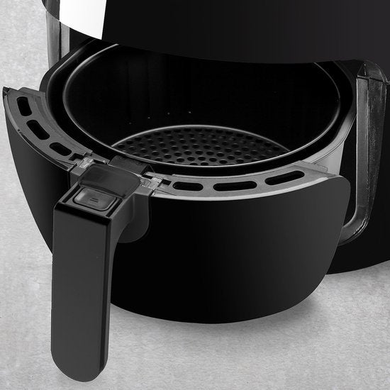 Friteuse à air chaud Monzana - 6,5 L XXL avec LED et minuterie, 1 850 W - Noir