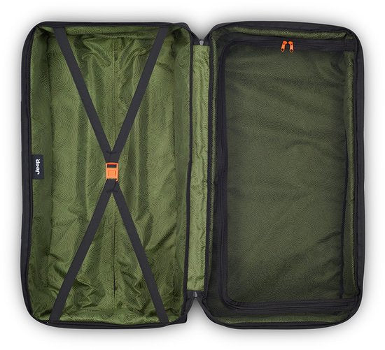 Delsey JS007C Sac de voyage à roulettes de 82 cm - Noir