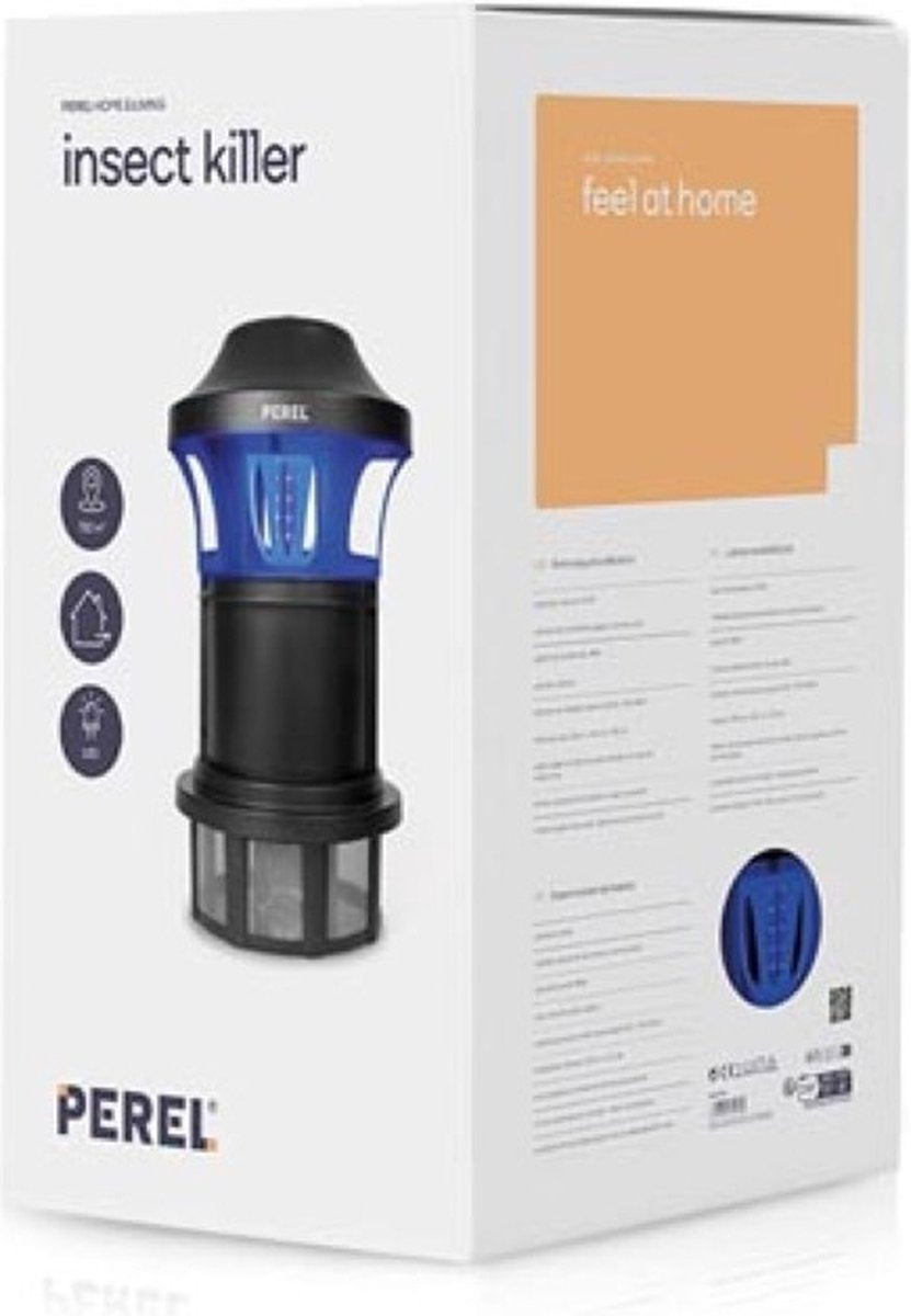 Perel Insect killer LED - utilisation extérieure - 750 m²