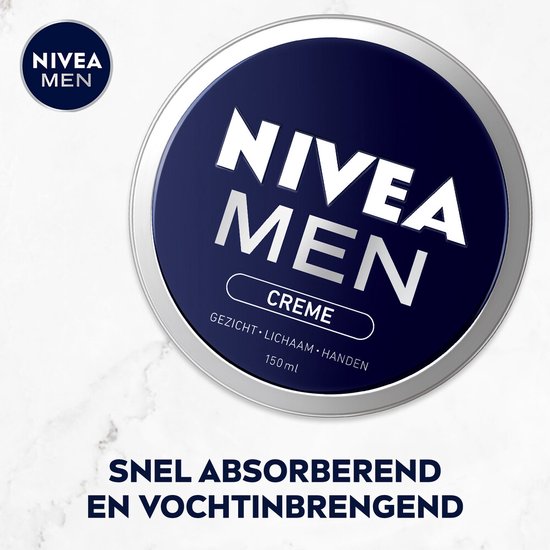 NIVEA MEN Cream - 150 ml - Crème pour le corps
