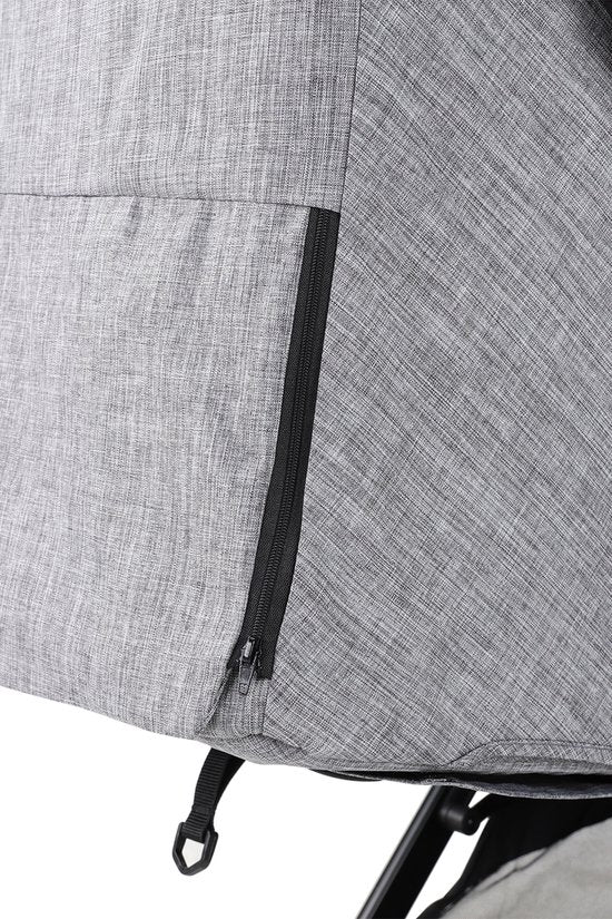 NilaFee™ MaxComfort - Poussette - Jusqu'à 25 kg - Poussette pliable - Poussette pour enfant - Pliable - Résistante aux taches et à l'eau - Gris