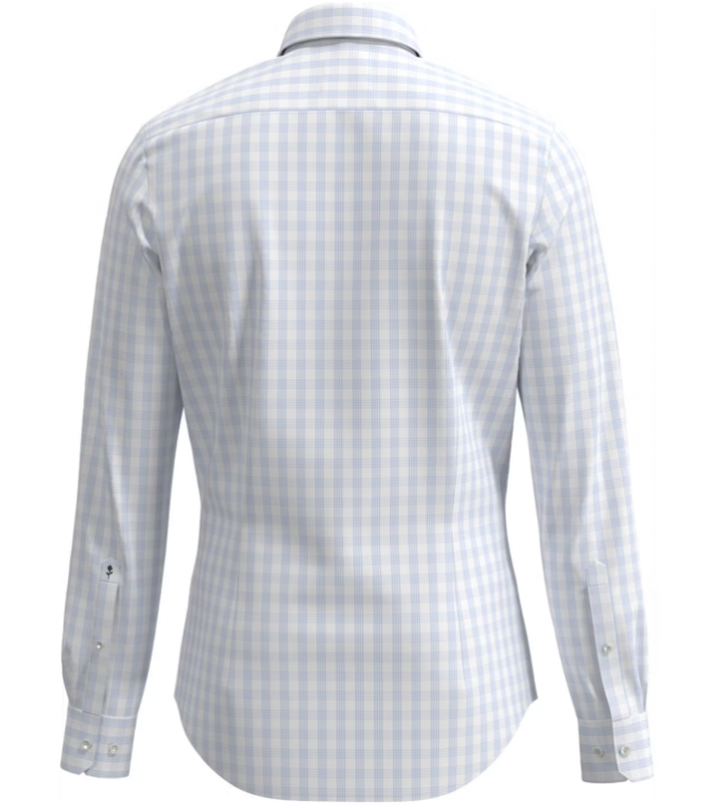 Seidensticker Kent Chemise de travail coupe ajustée  - taille XL - bleu clair