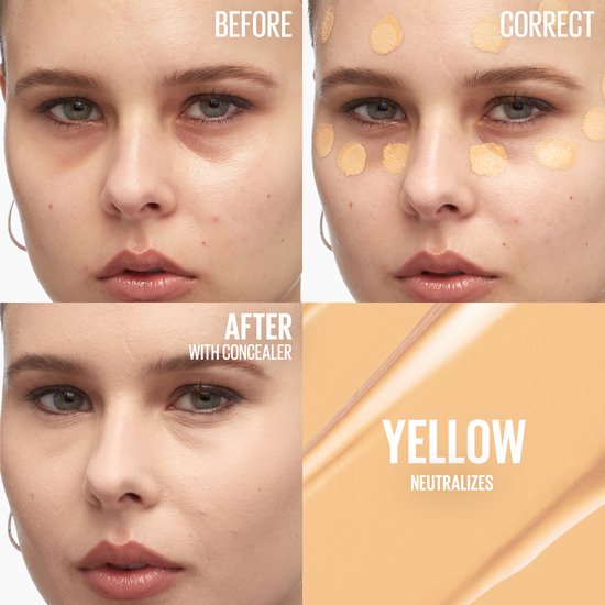 Maybelline New York - Instant Anti Age Eraser - 06 - correcteurs qui atténuent visiblement les poches sous les yeux - 6,8 ml