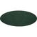 Tapis rond Tectake Soft Zone Ø 120 cm – Vert – Ultra-doux et lavable