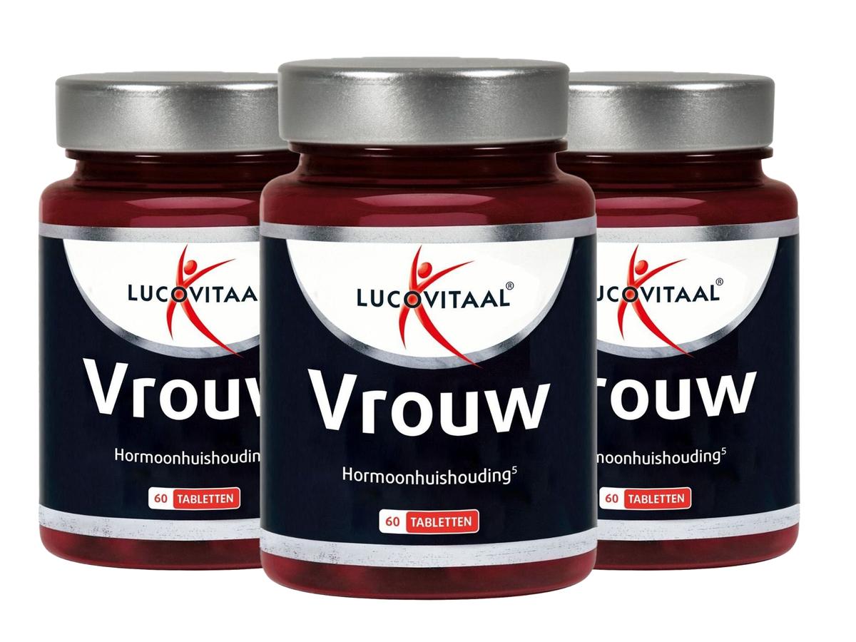 Lucovitaal Équilibre hormonal féminin - Soutien hormonal - 3 x 60 comprimés
