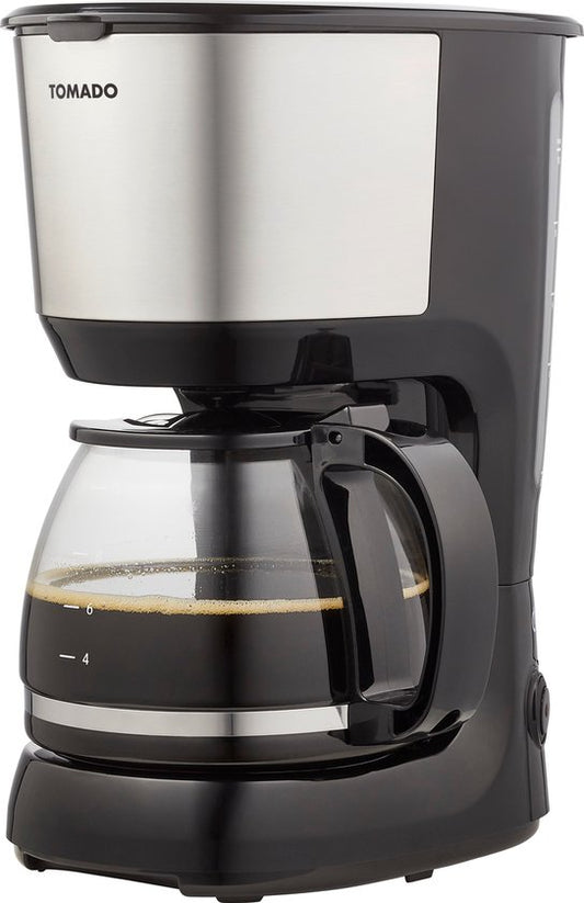 Tomado TCM1201S - Machine à café - Café filtre - 10 tasses - Noir/inox