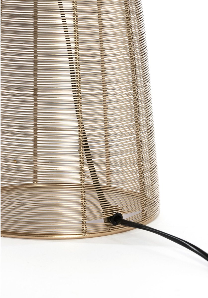 Light & Living Lampe à poser Aboso - Or - Ø24cm - Moderne