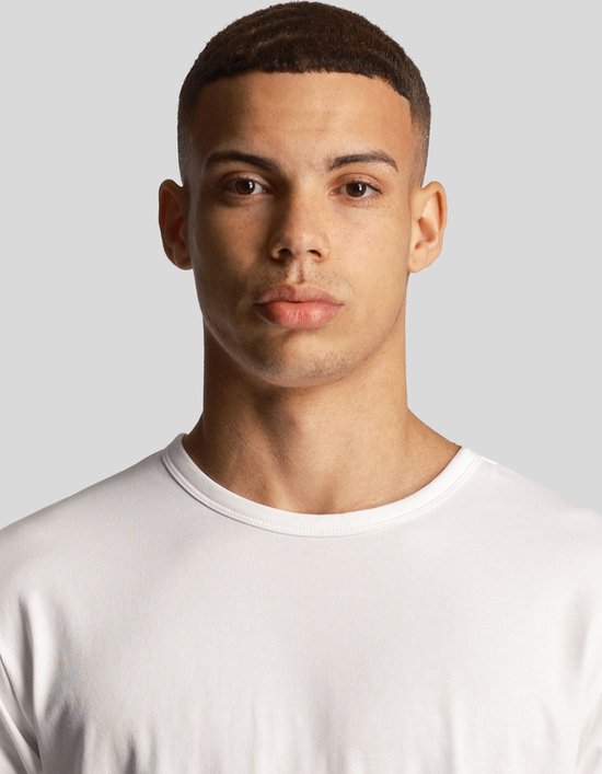 T-shirt d'intérieur Lyle & Scott Basic pour homme (lot de 3) - Taille XXL