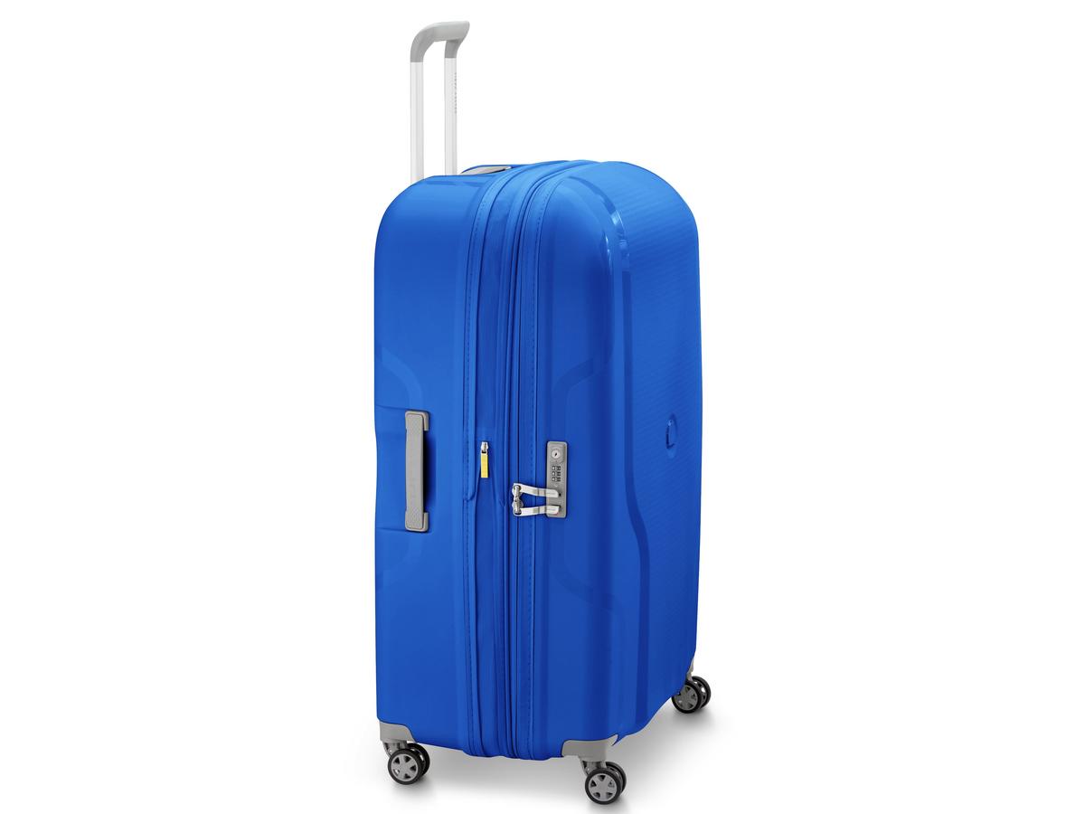 Valise à roulettes Delsey Clavel Carry-On S Slim - Compacte et légère - 55 x 40 x 20 cm - iBOOD Blue