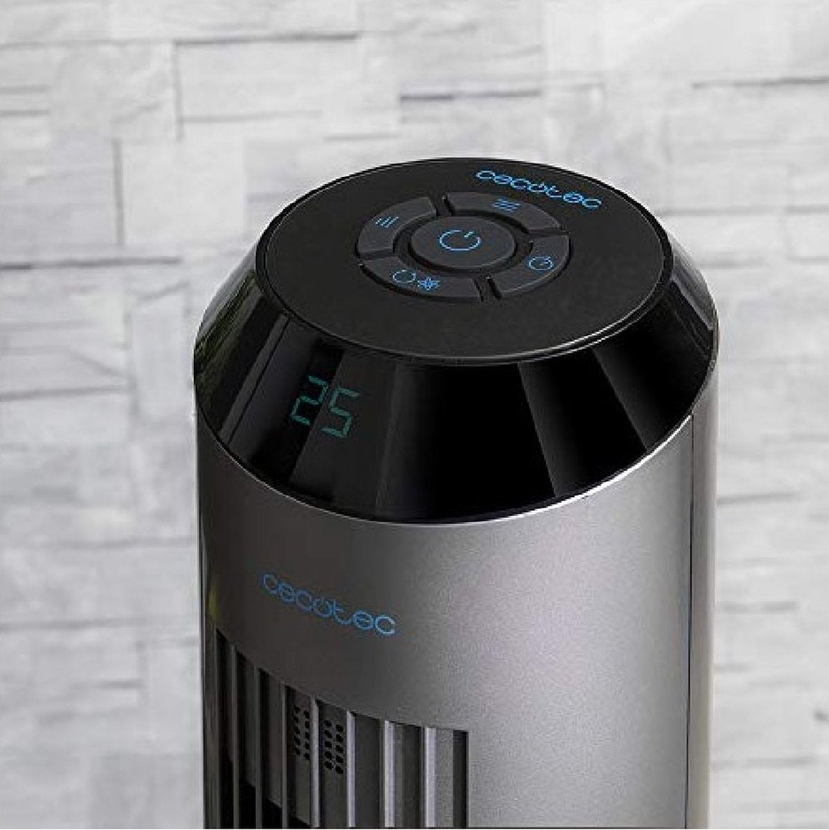 Ventilateur de tour EnergySilence 8190 Skyline Ionic - Noir - 96 cm de haut