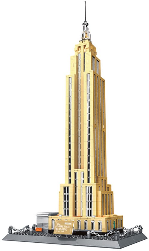 Jeux de construction Wange - Maquette de l'Empire State Building - 5212