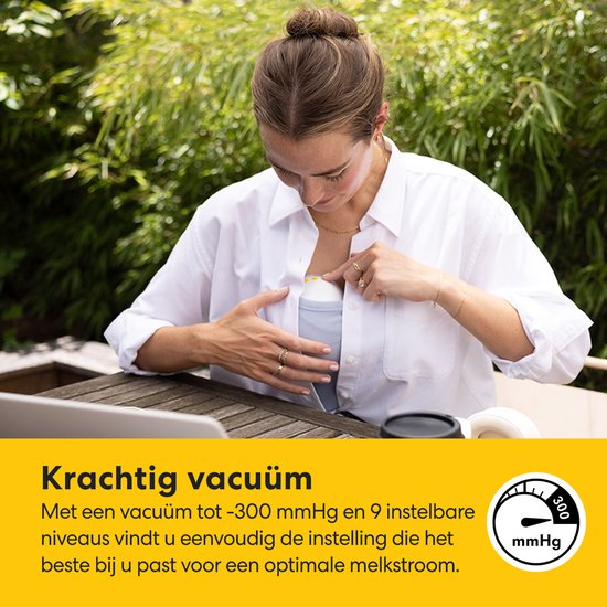 Medela Motion InBra™ - Tire-lait électrique double - Portable et discret - Efficace et confortable - Inserts inclus