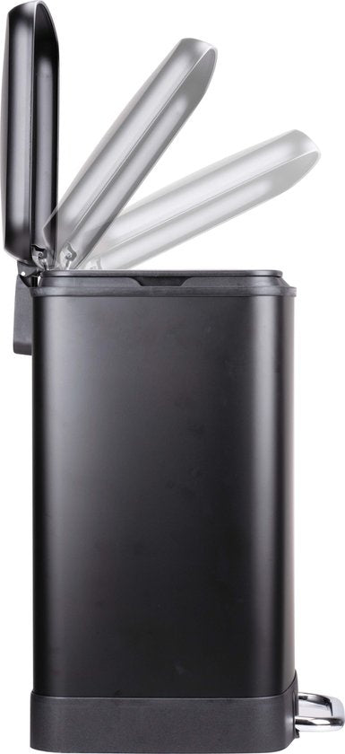 Dirt Devil Pedal bin - Séparateur de déchets - 2x 12L - Noir