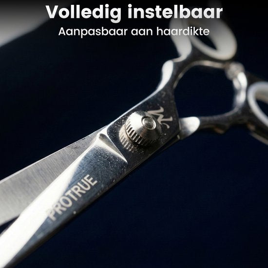ProTrue Barber Set - 12 Piece Hair Scissors Set - Barber Scissors - Thinning Scissors - Coupe Scissors