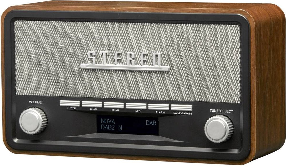 Radio retro - Denver - DAB+/ FM Radio DAB18 - Bluetooth