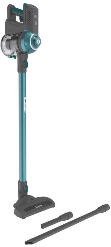 Candy ALL SURFACES 10 CAS10GC 011 Aspirateur sans sac à batterie, pour poussière et textiles, sans sac, 0,7 l, Titanium