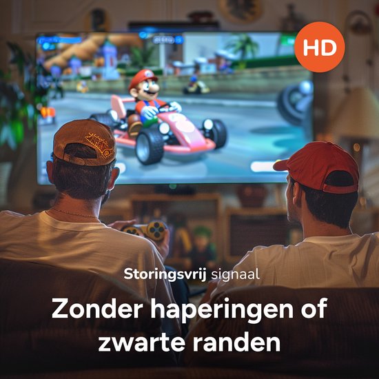 Convertisseur HDMI vers Péritel - Commutateur pour adaptateur HDMI - Répartiteur TV - Egalement pour Smart TV - Skoov